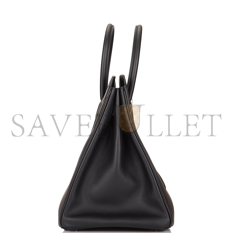 HERMÈS MASTER BIRKIN 35 SHADOW BLACK OF SWIFT LEATHER (35*25*18cm)